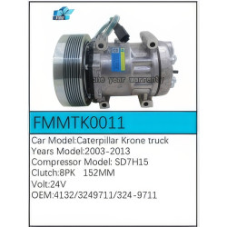 PartzBiz CE FMMTK0011 - Compressor for  Caterpillar - FMMTK0011