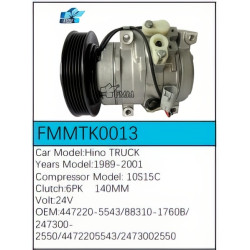 PartzBiz CE FMMTK0013 - สำหรับคอมเพรสเซอร์ Hino - FMMTK0013 PartzBiz CE FMMTK0013 - สำหรับคอมเพรสเซอร์ Hino - FMMTK0013