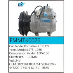 PartzBiz CE FMMTK0026 - Compressor FMMTK0026 PartzBiz CE FMMTK0026 - Compressor FMMTK0026