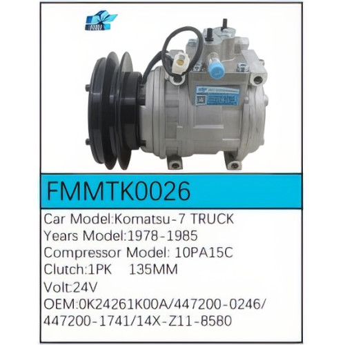 PartzBiz CE: -Compressor FMMTK0026 PartzBiz CE: -Compressor FMMTK0026