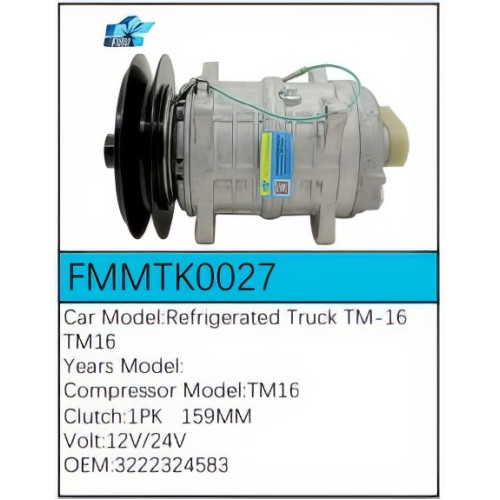 PartzBiz CE: -Compressor FMMTK0027 PartzBiz CE: -Compressor FMMTK0027