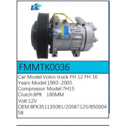 PartzBiz CE FMMTK0036 - Compressor for Volvo - FMMTK0036 PartzBiz CE FMMTK0036 - Compressor for Volvo - FMMTK0036