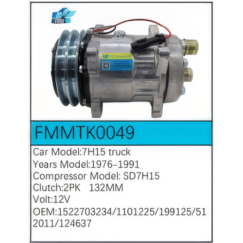 PartzBiz CE: -Compressor FMMTK0049 PartzBiz CE: -Compressor FMMTK0049