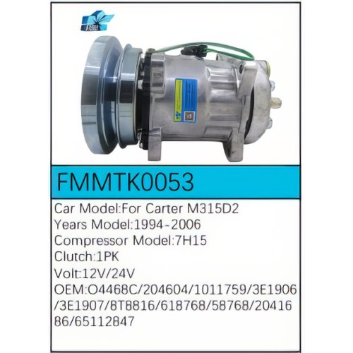 PartzBiz CE: -Compressor for Caterpillar - FMMTK0053 PartzBiz CE: -Compressor for Caterpillar - FMMTK0053