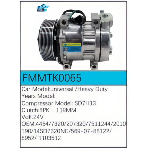 PartzBiz CE: -Compressor FMMTK0065 PartzBiz CE: -Compressor FMMTK0065