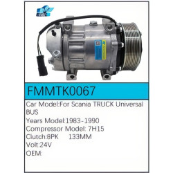 PartzBiz CE FMMTK0067 - Compressor for Scania - FMMTK0067 PartzBiz CE FMMTK0067 - Compressor for Scania - FMMTK0067