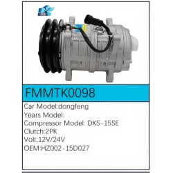 PartzBiz CE FMMTK0098 - Compressor for  Dongfeng - FMMTK0098