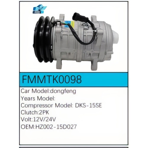 PartzBiz CE: -Compressor for Dongfeng - FMMTK0098 PartzBiz CE: -Compressor for Dongfeng - FMMTK0098