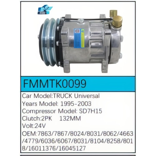 PartzBiz CE: -Compressor FMMTK0099 PartzBiz CE: -Compressor FMMTK0099