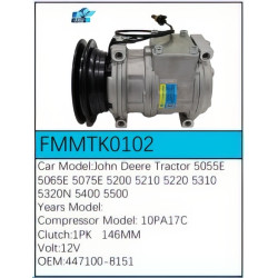 PartzBiz CE FMMTK0102 - สำหรับคอมเพรสเซอร์ John Deere - FMMTK0102 PartzBiz CE FMMTK0102 - สำหรับคอมเพรสเซอร์ John Deere - FMMTK0102
