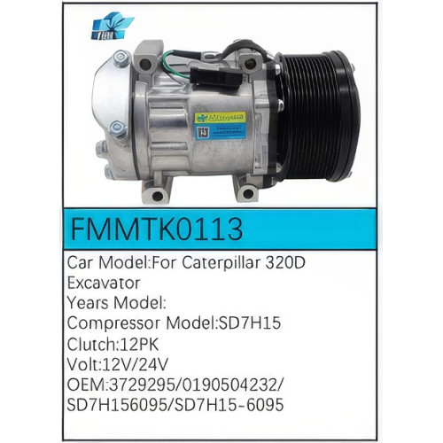 PartzBiz CE: -Compressor for Caterpillar - FMMTK0113 PartzBiz CE: -Compressor for Caterpillar - FMMTK0113