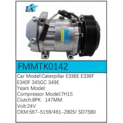 PartzBiz CE FMMTK0142 - Compressor for  Caterpillar - FMMTK0142