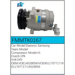 PartzBiz CE FMMTK0167 - Compressor for  Daewoo - FMMTK0167