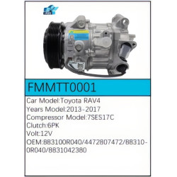 PartzBiz CE FMMTT0001 - Compressor for Toyota - FMMTT0001 PartzBiz CE FMMTT0001 - Compressor for Toyota - FMMTT0001