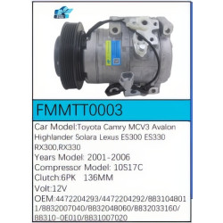 PartzBiz CE FMMTT0003 - Compressor for Toyota - FMMTT0003 PartzBiz CE FMMTT0003 - Compressor for Toyota - FMMTT0003