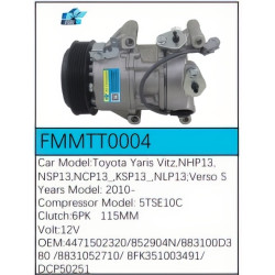 PartzBiz CE FMMTT0004 - Compressor for Toyota - FMMTT0004 PartzBiz CE FMMTT0004 - Compressor for Toyota - FMMTT0004