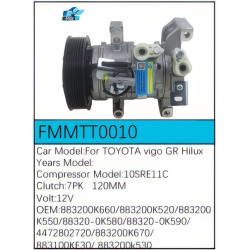 PartzBiz CE FMMTT0010 - Compressor for Toyota - FMMTT0010 PartzBiz CE FMMTT0010 - Compressor for Toyota - FMMTT0010