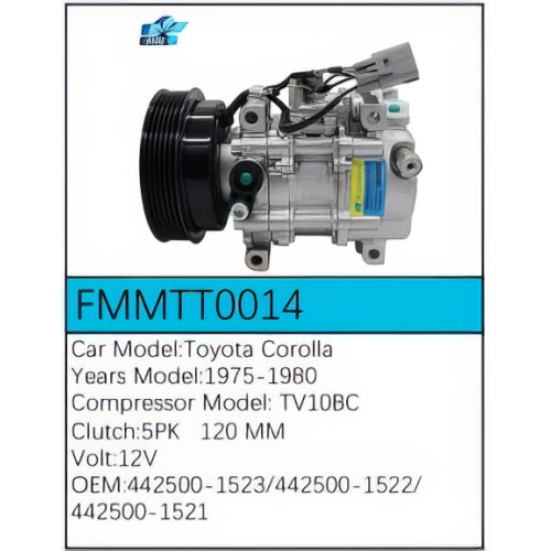 PartzBiz CE: -Compressor for Toyota - FMMTT0014 PartzBiz CE: -Compressor for Toyota - FMMTT0014