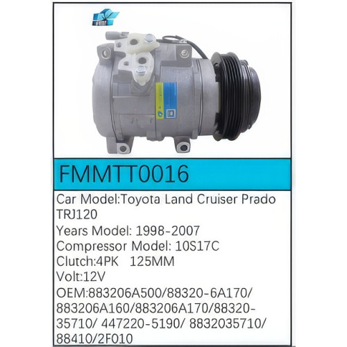 PartzBiz CE: -Compressor for  Toyota - FMMTT0016