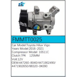 PartzBiz CE FMMTT0025 - Compressor for Toyota - FMMTT0025 PartzBiz CE FMMTT0025 - Compressor for Toyota - FMMTT0025
