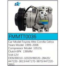 PartzBiz CE FMMTT0036 - Compressor for Toyota - FMMTT0036 PartzBiz CE FMMTT0036 - Compressor for Toyota - FMMTT0036