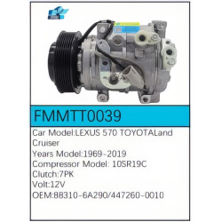 PartzBiz CE FMMTT0039 - Compressor for Toyota - FMMTT0039 PartzBiz CE FMMTT0039 - Compressor for Toyota - FMMTT0039