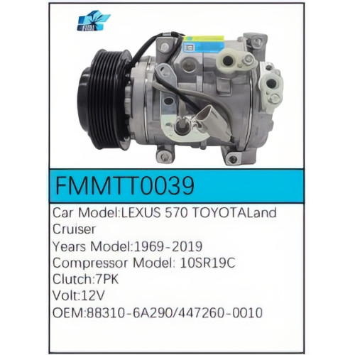 PartzBiz CE: -Compressor for Toyota - FMMTT0039 PartzBiz CE: -Compressor for Toyota - FMMTT0039