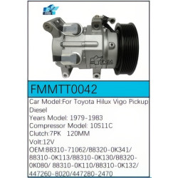 PartzBiz CE FMMTT0042 - Compressor for Toyota - FMMTT0042 PartzBiz CE FMMTT0042 - Compressor for Toyota - FMMTT0042