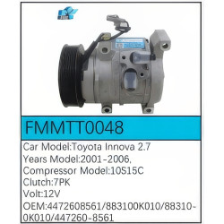 PartzBiz CE FMMTT0048 - Compressor for Toyota - FMMTT0048 PartzBiz CE FMMTT0048 - Compressor for Toyota - FMMTT0048