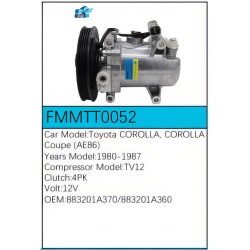 PartzBiz CE FMMTT0052 - Compressor for Toyota - FMMTT0052 PartzBiz CE FMMTT0052 - Compressor for Toyota - FMMTT0052