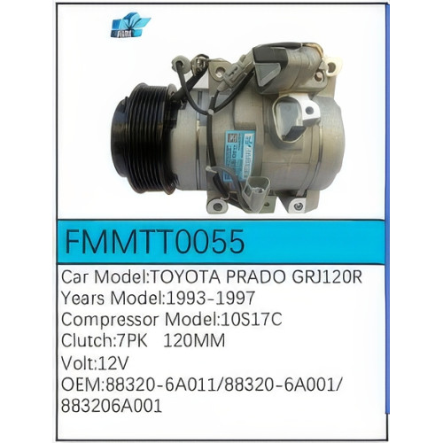PartzBiz CE: -Compressor for Toyota - FMMTT0055 PartzBiz CE: -Compressor for Toyota - FMMTT0055