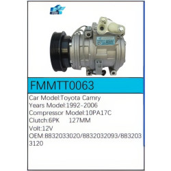 PartzBiz CE FMMTT0063 - Compressor for Toyota - FMMTT0063 PartzBiz CE FMMTT0063 - Compressor for Toyota - FMMTT0063