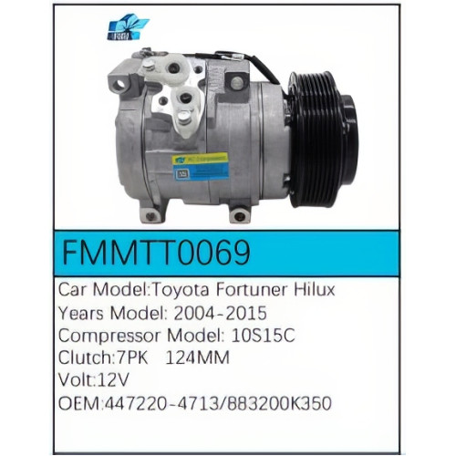 PartzBiz CE: -Compressor for  Toyota - FMMTT0069