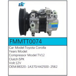 PartzBiz CE FMMTT0074 - Compressor for Toyota - FMMTT0074 PartzBiz CE FMMTT0074 - Compressor for Toyota - FMMTT0074
