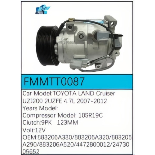PartzBiz CE: -Compressor for  Toyota - FMMTT0087