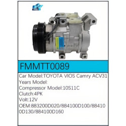 PartzBiz CE FMMTT0089 - Compressor for Toyota - FMMTT0089 PartzBiz CE FMMTT0089 - Compressor for Toyota - FMMTT0089