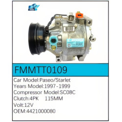 PartzBiz CE FMMTT0109 - Compressor for Toyota - FMMTT0109 PartzBiz CE FMMTT0109 - Compressor for Toyota - FMMTT0109