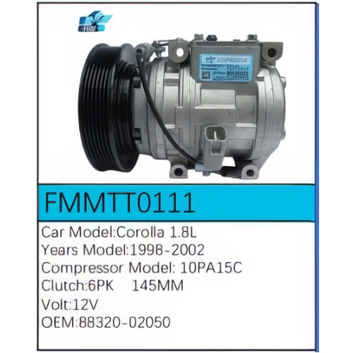 PartzBiz CE: -สำหรับคอมเพรสเซอร์ Toyota - FMMTT0111