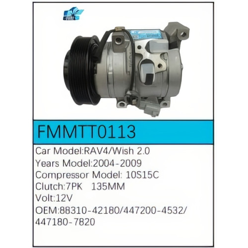 PartzBiz CE: -Compressor for Toyota - FMMTT0113 PartzBiz CE: -Compressor for Toyota - FMMTT0113