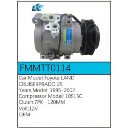 PartzBiz CE FMMTT0114 - Compressor for Toyota - FMMTT0114 PartzBiz CE FMMTT0114 - Compressor for Toyota - FMMTT0114