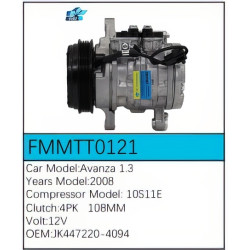 PartzBiz CE FMMTT0121 - Compressor for Toyota - FMMTT0121 PartzBiz CE FMMTT0121 - Compressor for Toyota - FMMTT0121