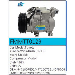 PartzBiz CE FMMTT0129 - Compressor for Toyota - FMMTT0129 PartzBiz CE FMMTT0129 - Compressor for Toyota - FMMTT0129