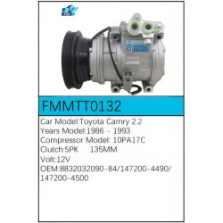 PartzBiz CE FMMTT0132 - Compressor for Toyota - FMMTT0132 PartzBiz CE FMMTT0132 - Compressor for Toyota - FMMTT0132