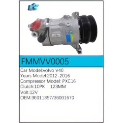 PartzBiz CE FMMVV0005 - Compressor for Volvo - FMMVV0005 PartzBiz CE FMMVV0005 - Compressor for Volvo - FMMVV0005