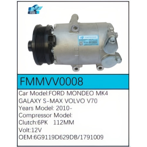 PartzBiz CE: -Compressor for Volvo - FMMVV0008 PartzBiz CE: -Compressor for Volvo - FMMVV0008