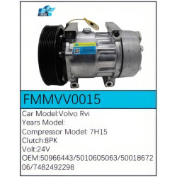 PartzBiz CE FMMVV0015 - Compressor for Volvo - FMMVV0015 PartzBiz CE FMMVV0015 - Compressor for Volvo - FMMVV0015