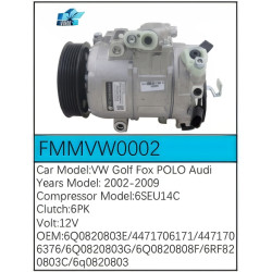 PartzBiz CE FMMVW0002 - Compressor for Volkswagen - FMMVW0002 PartzBiz CE FMMVW0002 - Compressor for Volkswagen - FMMVW0002