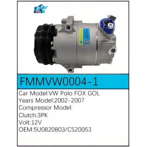 PartzBiz CE: -Compressor for Volkswagen - FMMVW0004-1 PartzBiz CE: -Compressor for Volkswagen - FMMVW0004-1