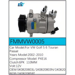 PartzBiz CE FMMVW0005 - Compressor for Volkswagen - FMMVW0005 PartzBiz CE FMMVW0005 - Compressor for Volkswagen - FMMVW0005