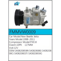 PartzBiz CE FMMVW0009 - Compressor for Volkswagen - FMMVW0009 PartzBiz CE FMMVW0009 - Compressor for Volkswagen - FMMVW0009
